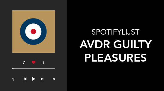 Spotifylijst AVDR guilty pleasures